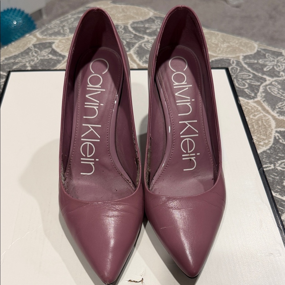 Calvin Klein Women's Mauve Heels